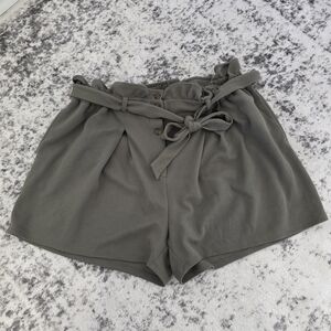 Bar III High Waist Khaki Shorts